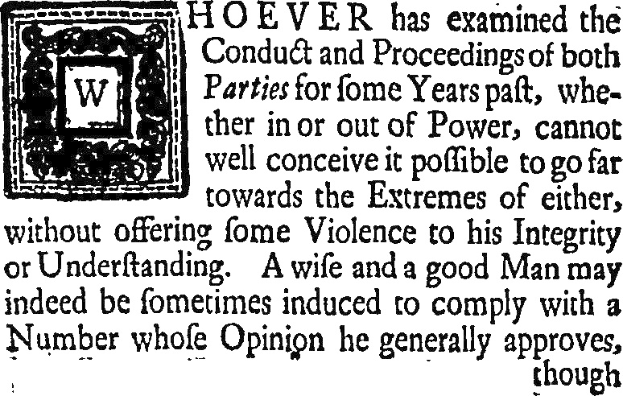 Schwarzes und weißes Foto eines Mannes im Anzug und Krawatte mit zentriertem Text und Logo.