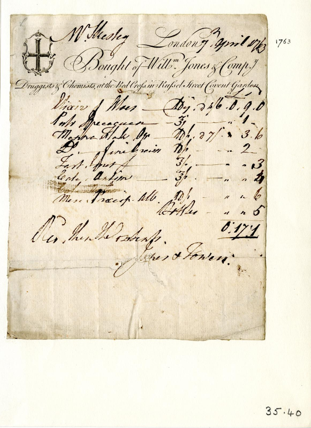 Schwarz-weißes Bild eines alten, vergilbten juristischen Dokumententwurfes mit sauberer Handschrift, der einen Vertrag über den Verkauf von Testaments von William Jones detailliert.